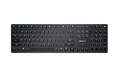 Cherry KW X ULP Ultra Slim Wireless Mechanical Keyboard. Multi Device Function MX Ultra Low Profile Switches.