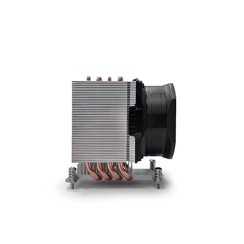 Dynatron A56 Aluminum Heatsink with Heat Pipes and Side Fan for Socket AM4/AM5