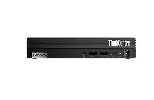 Lenovo ThinkCentre M90q Gen 5 Desktop Computer - Intel Core i7-14700 (vPro) Processor, 16GB DDR5 RAM, 256 GB SSD, Intel UHD Graphics 770, Wi-Fi 6E, Windows 11 Pro (12TH000GUS)