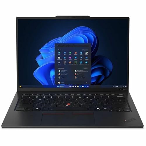 Lenovo ThinkPad X1 Carbon Gen 13 21NS005TUS 14 Copilot+ PC Ultrabook - 2.8K - Intel Core Ultra 7 266V - Intel Evo Platform - 16 GB - 512 GB SSD - English Keyboard - Black Paint