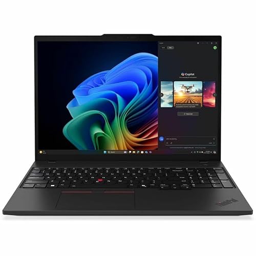 Lenovo ThinkPad T16 Gen 4 21QN0045US 16 Copilot+ PC Notebook - WUXGA - AMD Ryzen AI 5 PRO 340-16 GB - 256 GB SSD - English Keyboard - Black