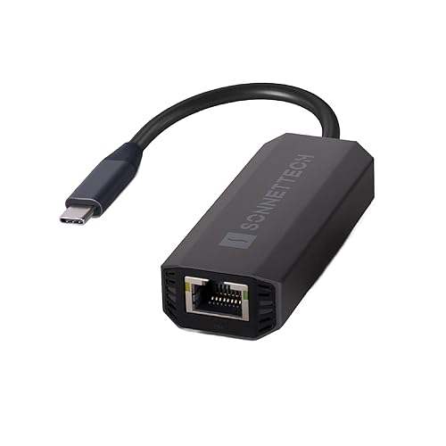 Sonnet Solo5G SFP+ USB-C to 5Gb Ethernet Adapter | Compact, Fanless, Plug and Play | Compatible with Mac, Windows, Linux | for Creative Professionals and Fast Network Connections