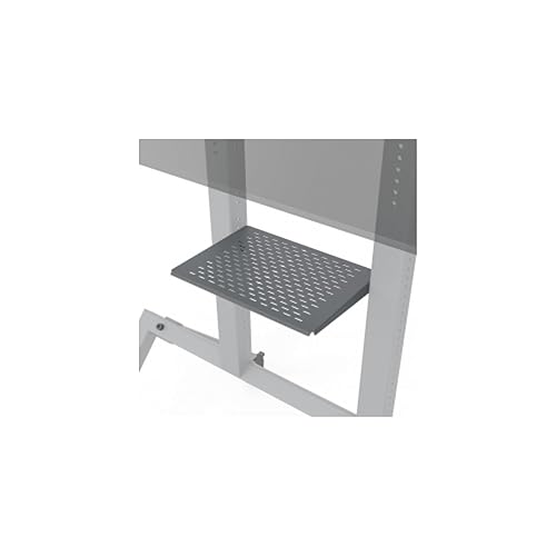 H709-BG Cntrl Shelf For Heckler Av Cart Blk Grey