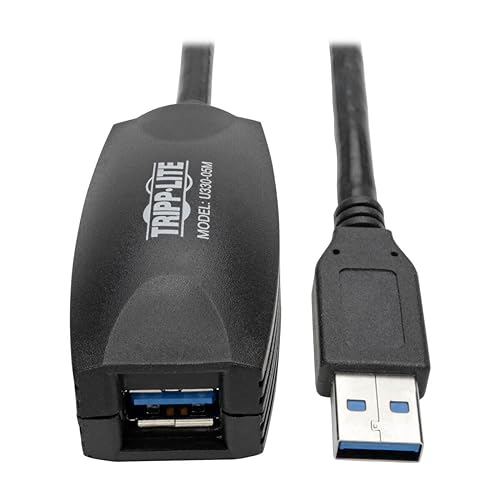 Tripp Lite 5M USB 3.0 SuperSpeed Active Extension Repeater Cable A M/F 16ft 5 Meter