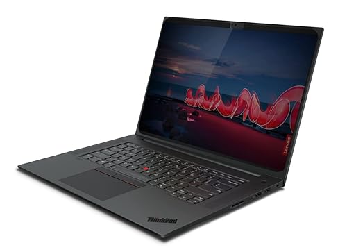 Targus 4Vu Privacy Screen for 16” Lenovo ThinkPad P1 Gen 4, Landscape with Flip Attachment (ASF16W1GL)