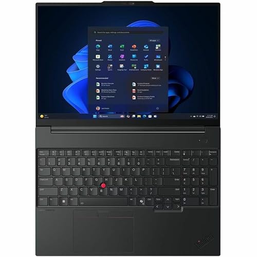 Lenovo ThinkPad E16 Gen 3 21SR0033US 16 Notebook - WUXGA - Intel Core Ultra 7 255H - 16 GB - 512 GB SSD - English Keyboard - Black - Intel Chip - 1920 x 1200 - Windows 11 Pro - Intel Arc 140T GPU - I