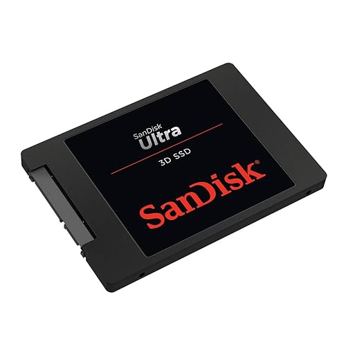 SanDisk Ultra 3D NAND 500GB Internal SSD - SATA III 6 Gb/s, 2.5 Inch /7 mm, Up to 560 MB/s - SDSSDH3-500G-G26 Newest Generation 500GB