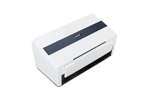 Xerox D50 duplex document scanner for PC and Mac, 120-page ADF, 70 ppm @ 200 dpi, Visioneer & ABBYY software included, 3-year warranty
