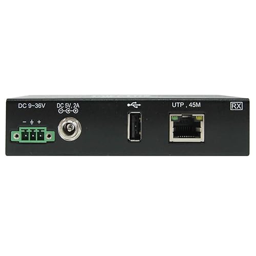 Tripp Lite 1 Port Industrial USB Over Cat6 Extender, ESD Protection, PoC, USB 2.0, Mountable, 150 ft. (B203-101-IND)