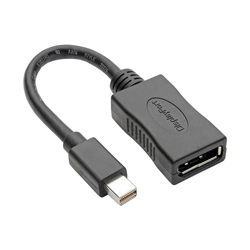 Tripp Lite P139-06N-DP4K6B Mdp To Displayport Adapter 4k 6in