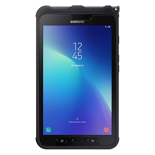 OTTERBOX CP ALPHA GLASS SERIES Screen Protector for Samsung Galaxy Tab Active 2.0 - Non-retail/Ships in Polybag - BLACK Samsung Tab Active 2 Performance Glass