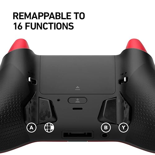 SCUF Instinct Pro Performance Series Wireless Xbox Controller - Remappable Back Paddles - Instant Triggers - Xbox Series X|S, Xbox One, PC and Mobile - Red