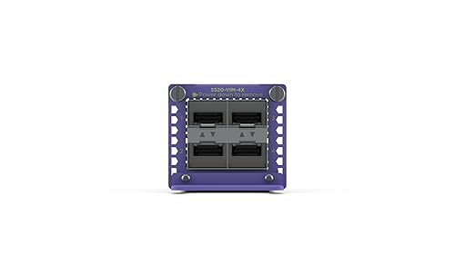 5520-VIM-4X Versatile Interface Module – 4X 10GbE SFP+ Ports, High-Speed Fiber Expansion, Compatible with ExtremeSwitching 5520 Series, Enterprise Network Upgrade