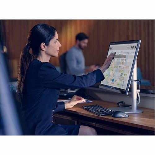 HP EliteStudio 8 AiO G1i All-in-One Computer - Intel Core Ultra 5 235 - vPro Technology - 32 GB - 512 GB SSD - 23.8 Full HD - Desktop - Pike Silver - Intel Q870 Chip - 1920 x 1080 - Windows 11 Pro