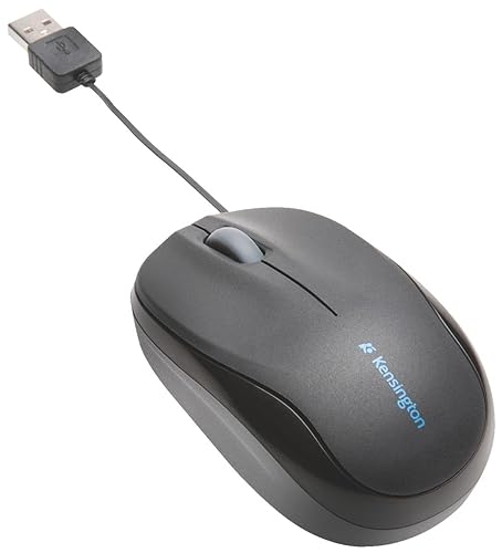 Kensington K72339US Pro Fit Mobile Retractable Mouse Wired