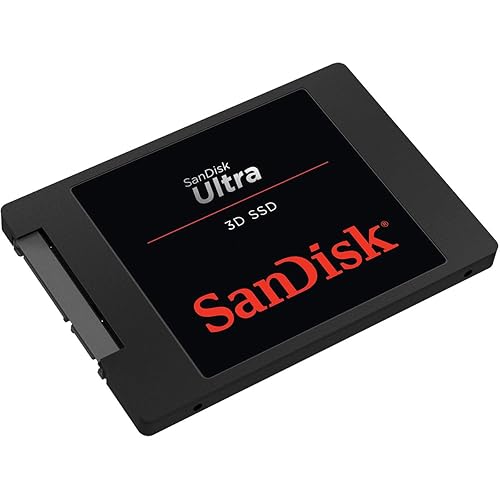 SanDisk Ultra 3D NAND 2TB Internal SSD - SATA III 6 Gb/s, 2.5 Inch /7 mm, Up to 560 MB/s - ?SDSSDH3-2T00-G26 Newest Generation 2TB