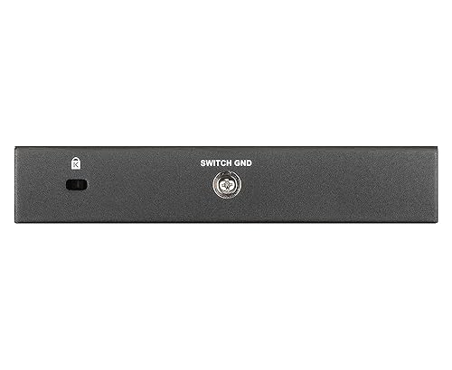 D-Link 5-Port PoE Switch, Gigabit Ethernet Smart Managed Layer 2 Network Wireless Internet Power Over Ethernet (DGS-1100-05PDV2) 5 Port Gigabit PoE V2