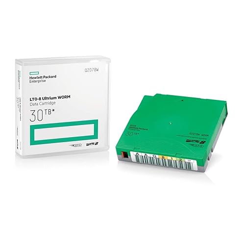 HEWLETT PACKARD ENTERPRISE - HPE LTO-8 30TB RW Non Cust LBL 20 Crtg