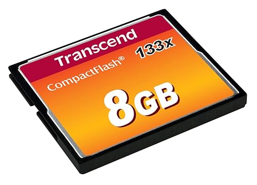 TRANSCEND TS8GCF133 8GB CompactFlash Memory Card 133x