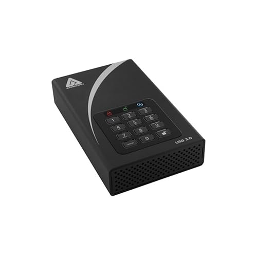 Apricorn 16TB Aegis Padlock DT 256-Bit Encrypted USB 3.0 Hard Drive (ADT-3PL256-16TB) 16TB Padlock