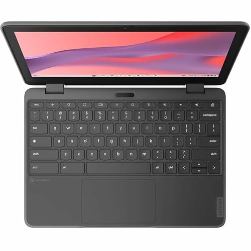 Lenovo 300e Yoga Chromebook Gen 4 82W2002HUS 11.6 Touchscreen Convertible 2 in 1 Chromebook - HD - Octa-core (ARM Cortex A76 + Cortex A55) - 4 GB - 32 GB Flash Memory - English Keyboard - Graphite Gr