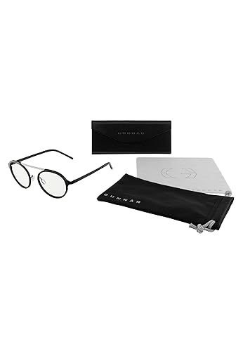 GUNNAR - Premium Blue Light Blocking Glasses - Strata Collection - Gaming and Computer Glasses Pacifica Clear Tint