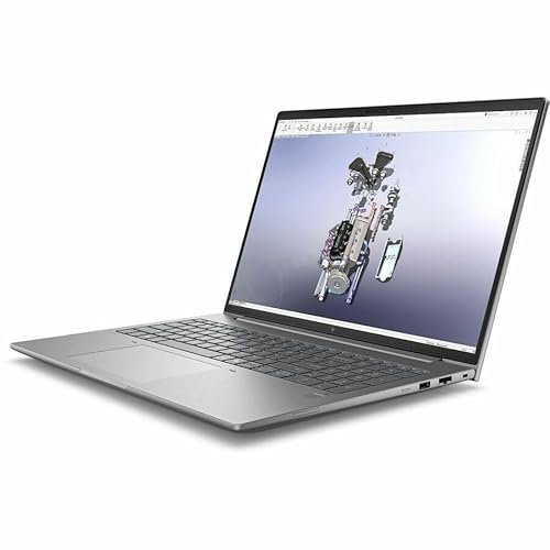 HP ZBook X G1i 16 Mobile Workstation - WQUXGA - 120 Hz - Intel Core Ultra 9 285H - vPro Technology - 32 GB - 1 TB SSD - English Keyboard - Smart Card Reader - Meteor Silver - Intel Chip - 3840 x 2400