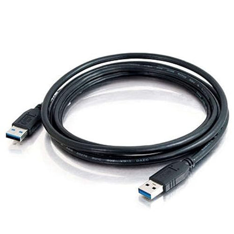C2G 54172 USB 3.0 Cable - A Male to A Female Cable, Black (9.8 Feet, 3 Meters) 3.00 Meter
