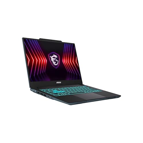 msi Cyborg 14 A13VE-093US 14 WUXGA 144Hz Gaming Laptop, Intel Core i5-13420H 2.1GHz, 32GB RAM, 1TB SSD, NVIDIA GeForce RTX 4050 6GB, Windows 11 Pro, Black