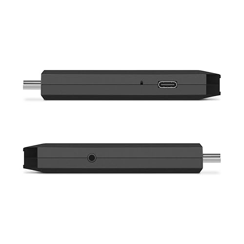 Aluratek PicStick - Wireless HDTV photo and video viewer with remote control, turn your HDTV or monitor into a digital photo frame via smartphone app, easy installation (APWHS01F)