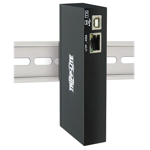 Tripp Lite 4 Port Industrial USB Over Cat6 Extender, ESD Protection, PoC, USB 2.0, Mountable, 150 ft. (B203-104-IND)