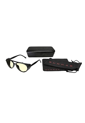 Gunnar Unisex's Tallac Reading Glasses, Onyx, 54mm