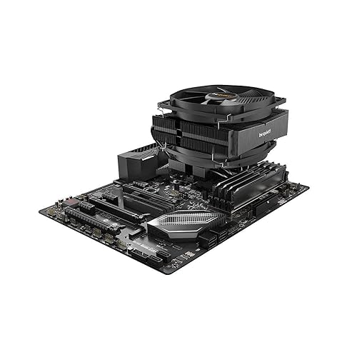 be quiet! Dark Rock TF 2 230W TDP CPU Cooler | Intel 1200 2066 1150 1151 1155 2011-3 Square ILM | AMD AM4 AM3+ | Black | BK031
