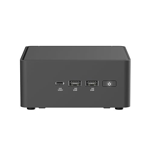 ASUS NUC 15 Pro Tall Barebones Mini PC with Intel Series 2 Core 7 240H, up to 96GB DDR5 RAM, Dual Storage Design, Thunderbolt™ 4, Wi-Fi 7 & Bluetooth 5.4, Toolless Chassis Access