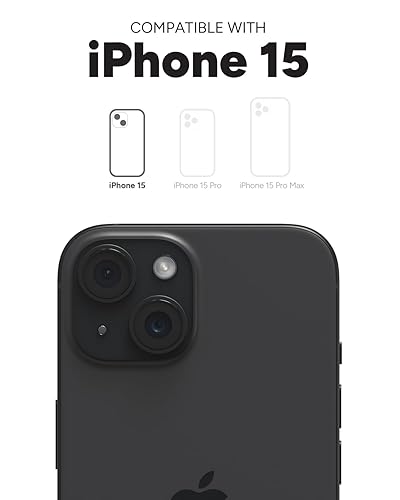 Mophie Juice Pack iPhone 15 Battery Case - Legendary Power & Protection - Up to 50% Extra Battery, 6ft Drop Safety, Eco-Friendly Design, Black