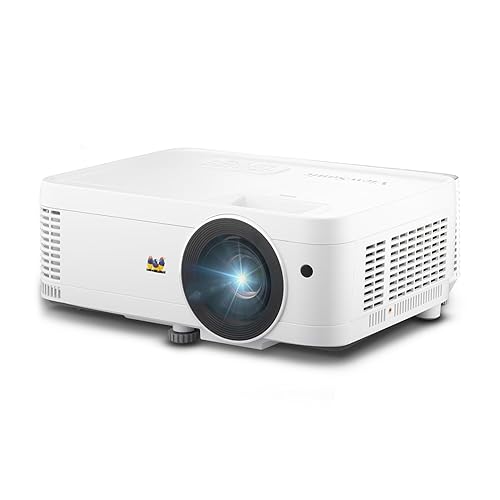 ViewSonic PX700HDH DLP 1080p Projector with 3700 Lumens, Supercolor, 1.1x Optical Zoom, 22000:1 Contrast Ratio, Dual HDMI, and Vertical Keystone for Home Theater
