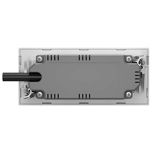 C2G 16367 Radiant Furniture 2 Outlet and USB Power Center, Nickel