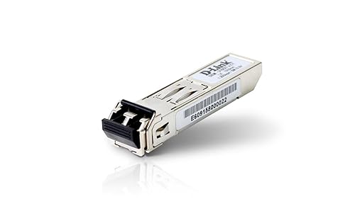 D-Link 1000BASE-LX Single-Mode SFP Optical Transceiver Module, up to 10km (DEM-310GT), Stainless Steel