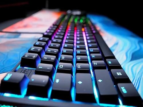 CHERRY XTRFY MX 3.1 Mechanical Wired Gaming Keyboard | New MX2A Switches (Black, MX2A Red) MX2A Red Black