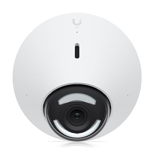 Ubiquiti UniFi Protect G5 Dome Camera | Compact 5MP Vandal-Resistant Weather-Resistant PoE Dome Camera with Integrated IR LEDs, Ultra-Wide Viewing Angle and 2-Way Audio (UVC-G5-DOME)