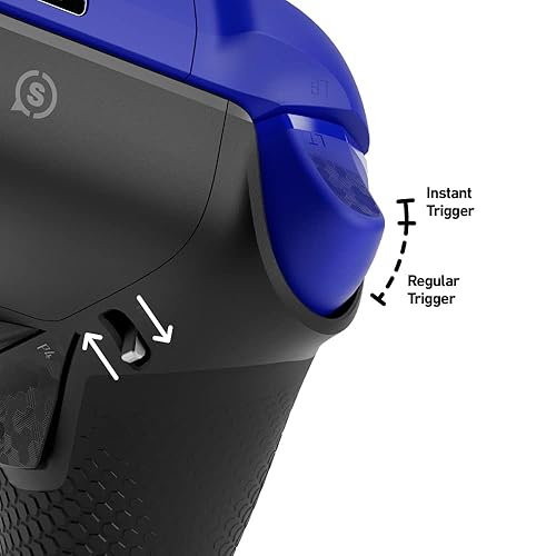 SCUF Instinct Pro Performance Series Wireless Xbox Controller - Remappable Back Paddles - Instant Triggers - Xbox Series X|S, Xbox One, PC and Mobile - Blue