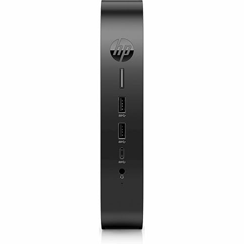 HP Elite t655 Thin Client Ryzen R2314 Quad-core (4 Core) 2.10 GHz - TAA Compliant - AMD Chip - 8 GB RAM DDR4 SDRAM - DDR4-3200/PC4-25600 - 64 GB Flash Radeon Graphics - Gigabit Ethernet - Windows 10 I