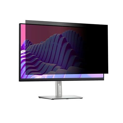 Targus 4Vu Privacy Screen for 27 Edge to Edge Infinity Monitors (16:9) - Privacy Up To 30-Degree Viewing Angle with Anti-Reflective Coating and Blue Light Filter (ASF270W9EMGL)