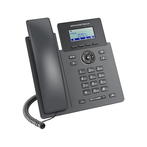 Grandstream Networks GRP2601 IP Phone Black 1 Lines LCD