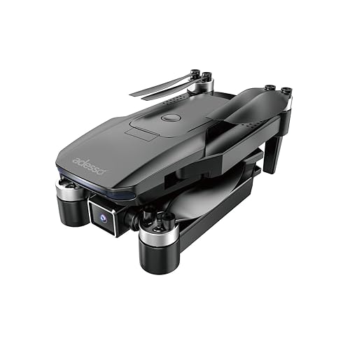 Adesso CyberDrone X3 2K FPV Camera Drone GPS WiFi 300 Meter Range Dual Control Lightweight Quadcopter with Gimbal and Remote