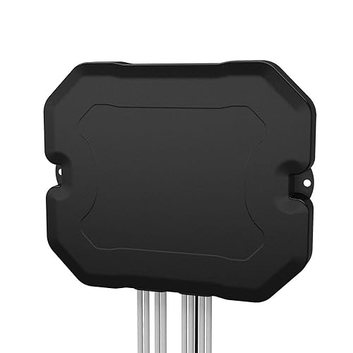 4x4 MiMo 4G/5G Adhesive Mount Antenna - 617 MHz - 960 MHz, 1427 MHz - 6000 MHz, 2396 MHz - 7125 MHz, 1559 MHz - 1612 MHz - 26 dB - 7.8 dBi - Cellular Network, Wireless Data Network,