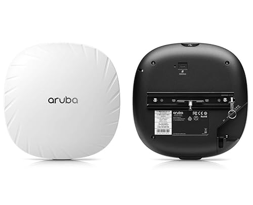 HPE | Q9H63A | Aruba AP-515 (US) Dual Radio 4x4: 4 + 2x2: 2 802.11Ax (4.8Gbps in 5GHz 575Mbps in The 2.4GHz Band) Internal Antennas Unified Campus Ap Access Point