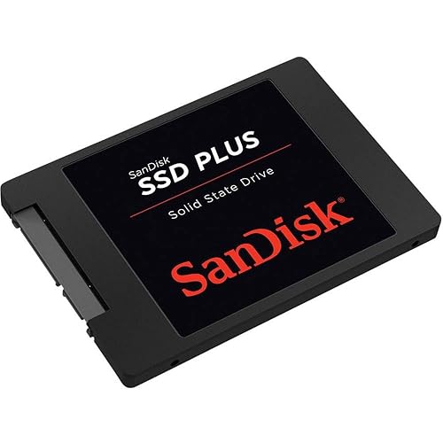 SanDisk SSD Plus 480GB Internal SSD - SATA III 6 Gb/s, 2.5/7mm - SDSSDA-480G-G26