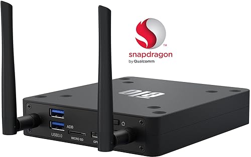 Elo Backpack 4 Mini Android Computer, Qualcomm Snapdragon SDA660, 4GB RAM, 64GB SSD, WiFi, Bluetooth, HDMI, USB-C Standard