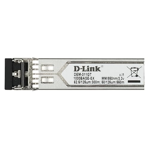 D-Link DEM-311GT 1000BASE-SX Mini-GBIC Gigabit Ethernet Module Multi-Mode Transceiver